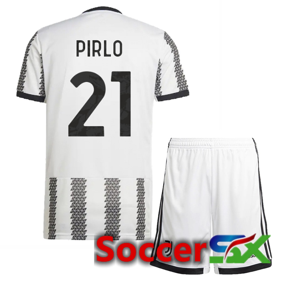 Juventus (Pirlo 21) Kids Home Jersey 2022/2023