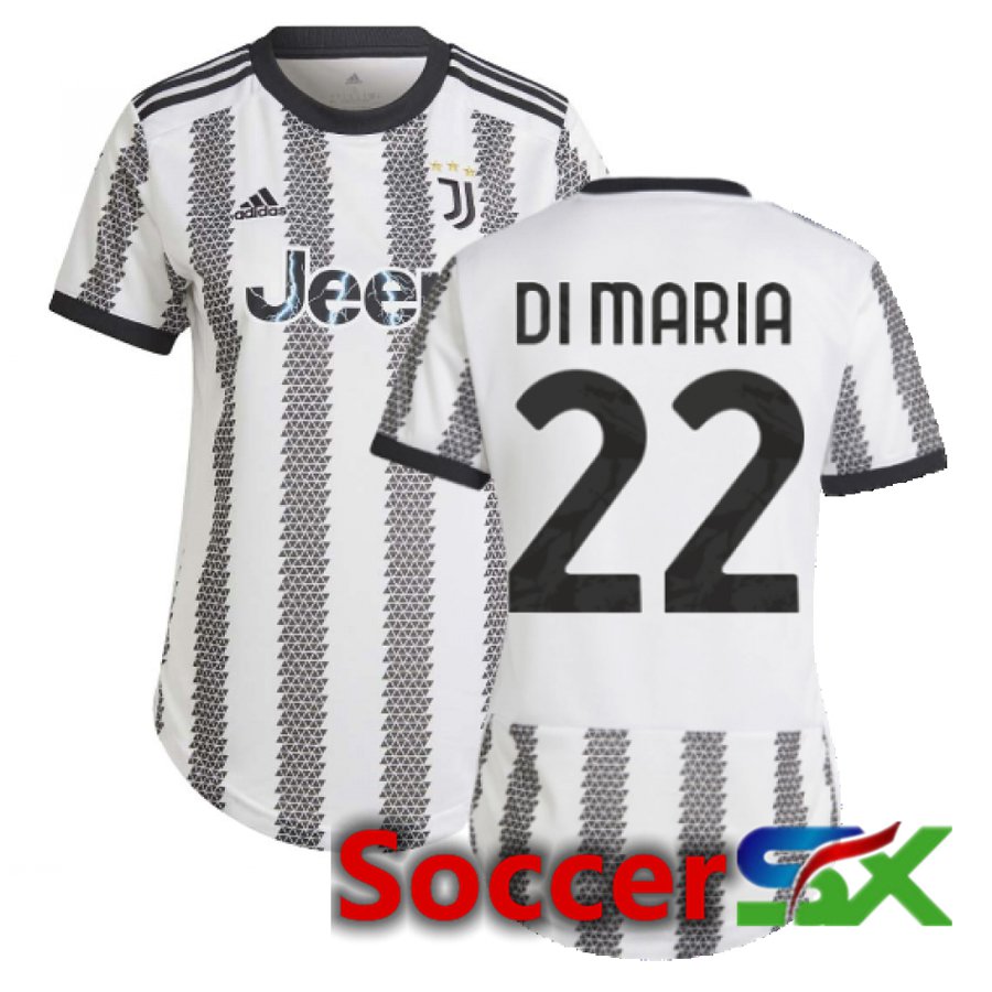 Juventus (Di Maria 22) Womens Home Jersey 2022/2023