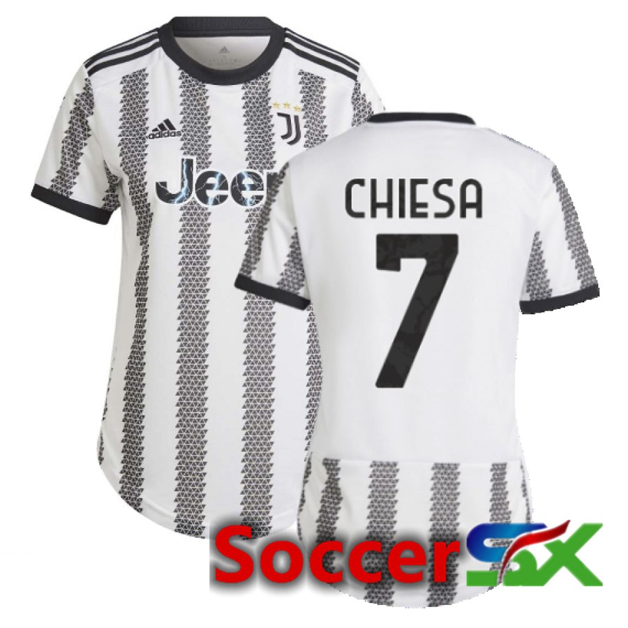 Juventus (Chiesa 7) Womens Home Jersey 2022/2023