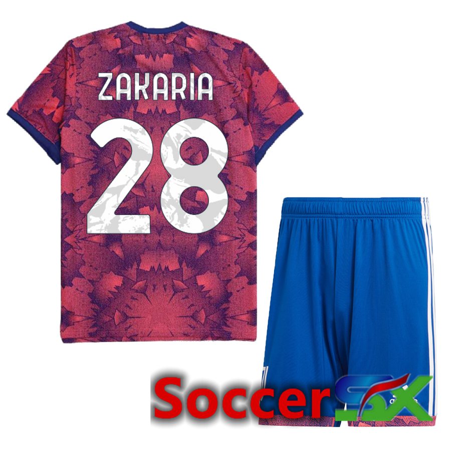 Juventus (Zakaria 28) Kids Third Jersey 2022/2023