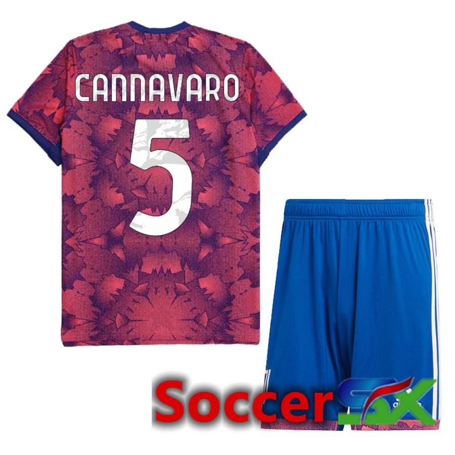 Juventus (Cannavaro 5) Kids Third Jersey 2022/2023