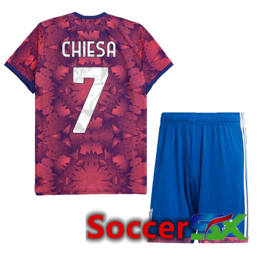 Juventus (Chiesa 7) Kids Third Jersey 2022/2023