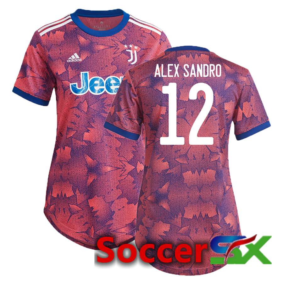 Juventus (Alex Sandro 12) Womens Third Jersey 2022/2023