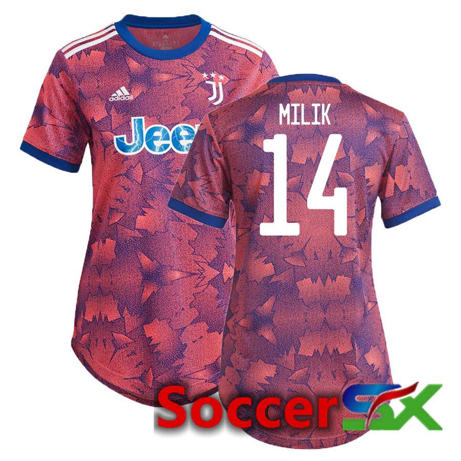 Juventus (Milik 14) Womens Third Jersey 2022/2023