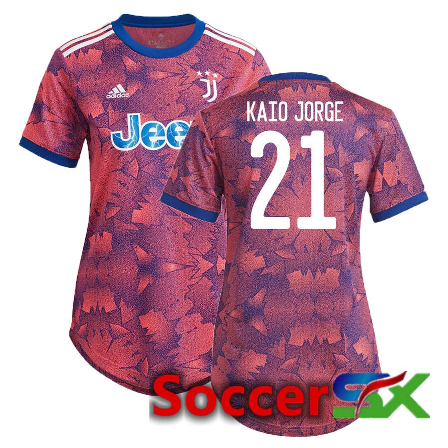 Juventus (Kaio Jorge 21) Womens Third Jersey 2022/2023