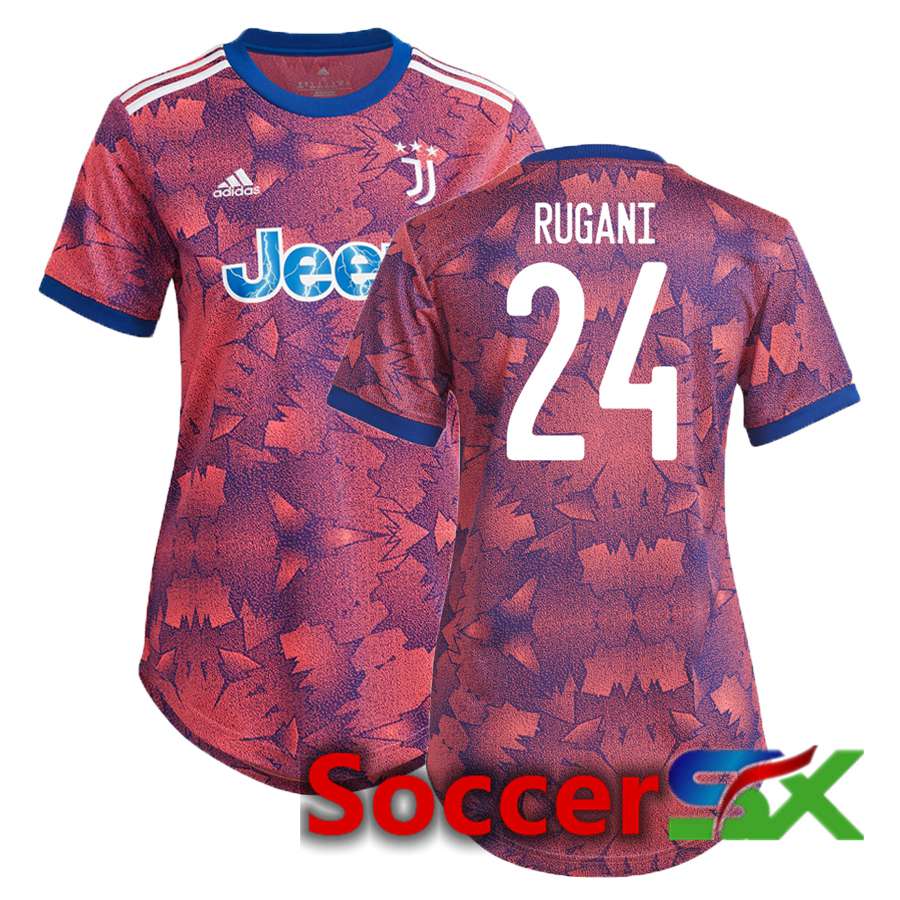 Juventus (Rugani 24) Womens Third Jersey 2022/2023