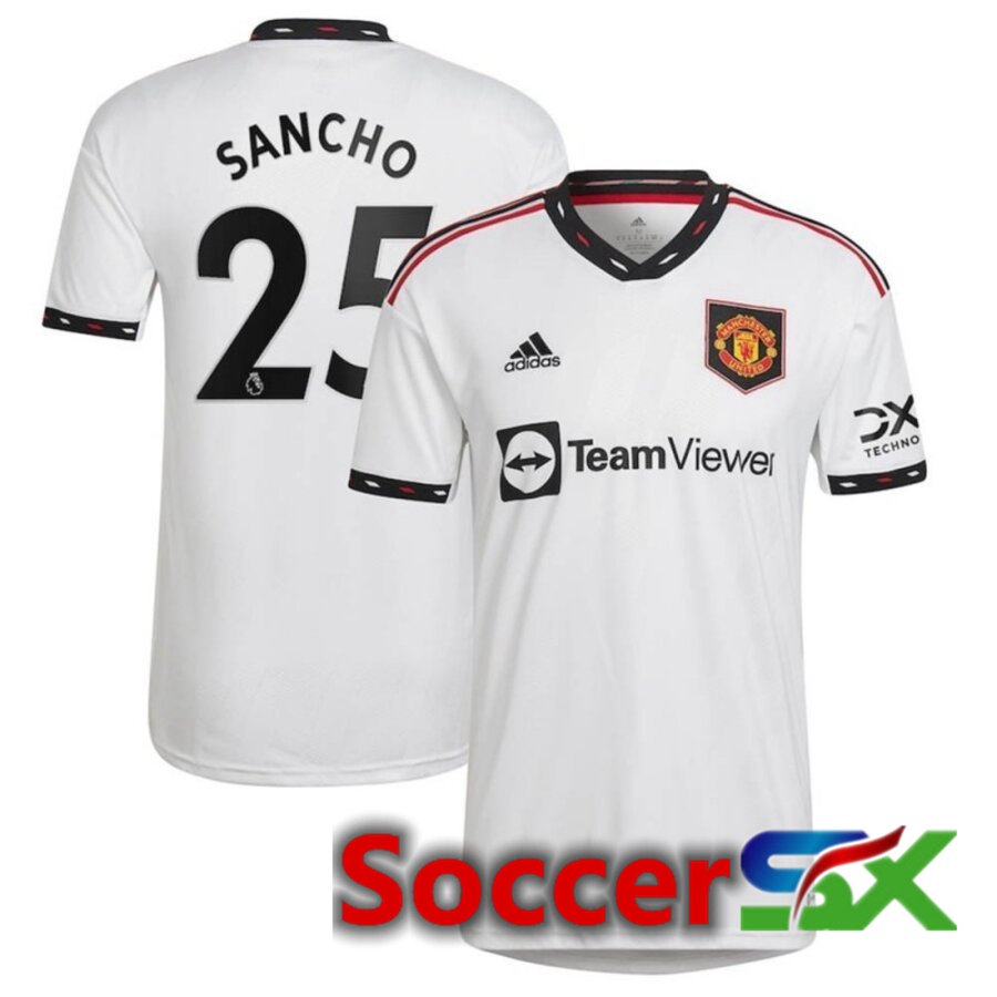 Manchester United (SANCHO 25) Away Jersey 2022/2023