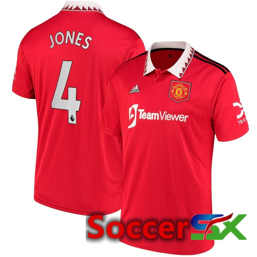 Manchester United (JONES 4) Home Jersey 2022/2023