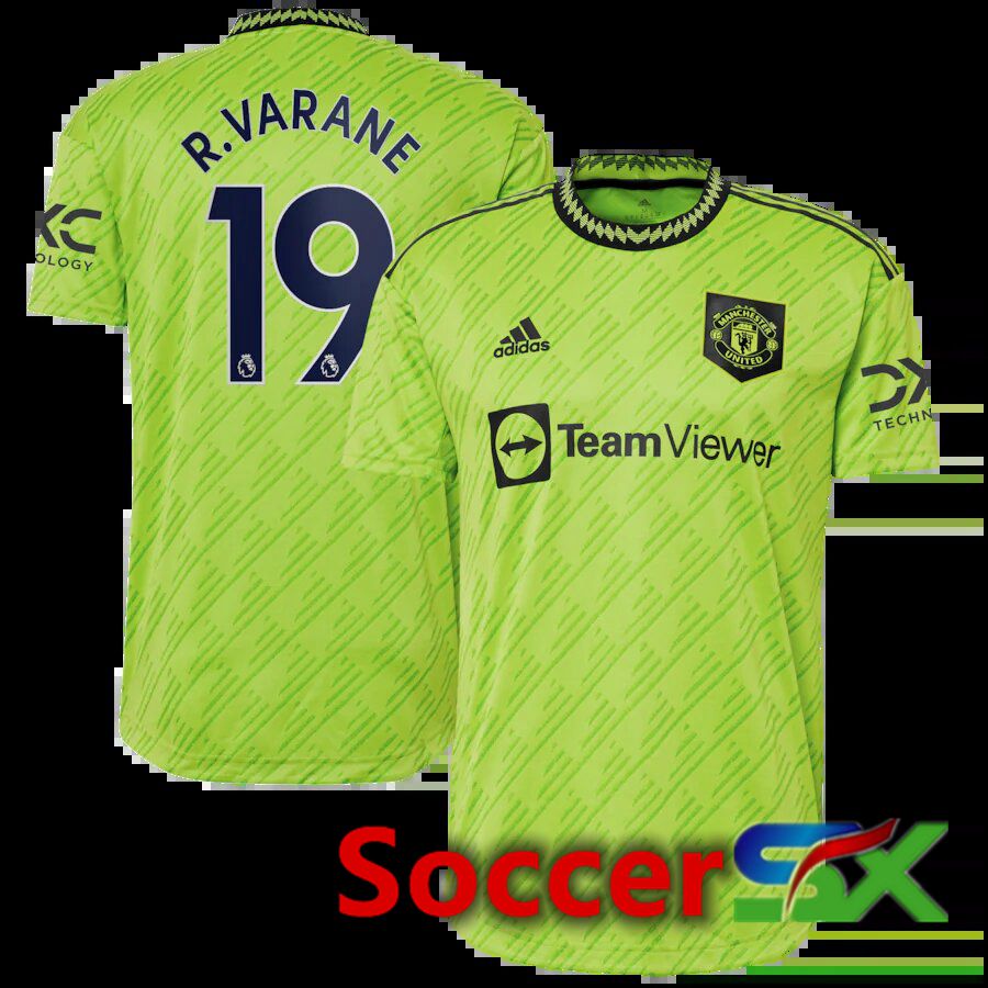 Manchester United (R. VARANE 19) Third Jersey 2022/2023