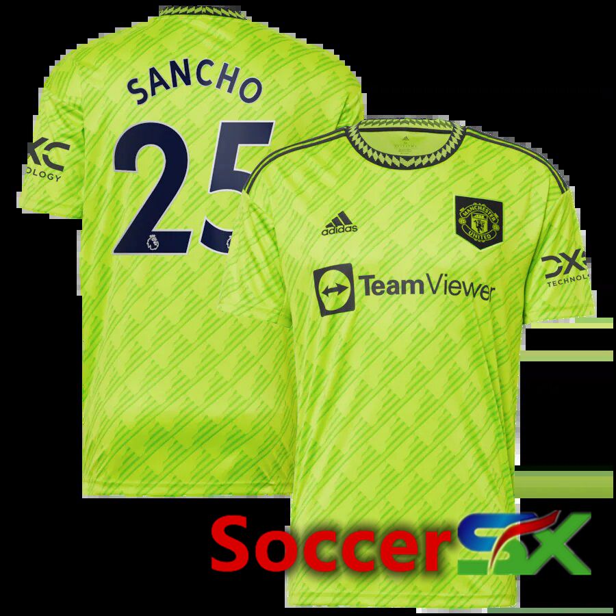 Manchester United (SANCHO 25) Third Jersey 2022/2023