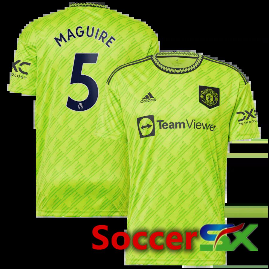 Manchester United (MAGUIRE 5) Third Jersey 2022/2023