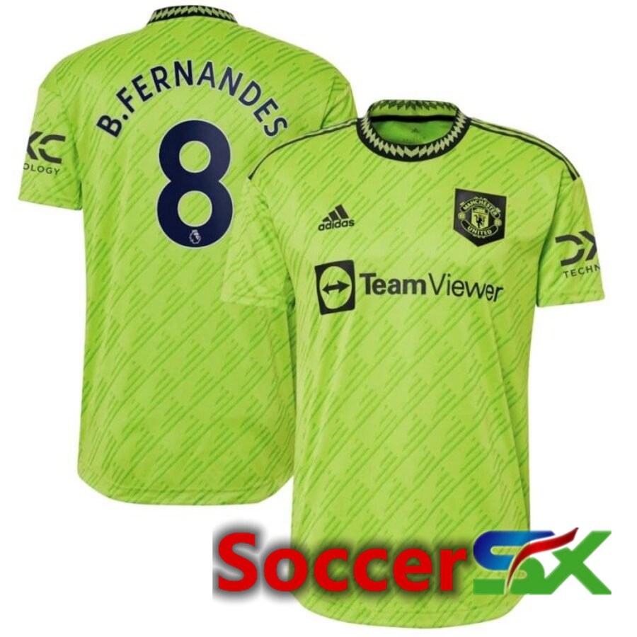 Manchester United (B. FERNANDES 8) Third Jersey 2022/2023