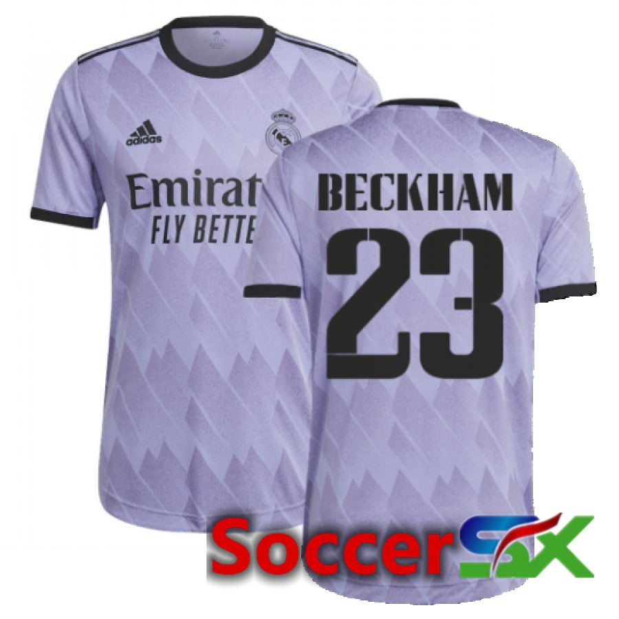 Real Madrid (Beckham 23) Away Jersey 2022/2023
