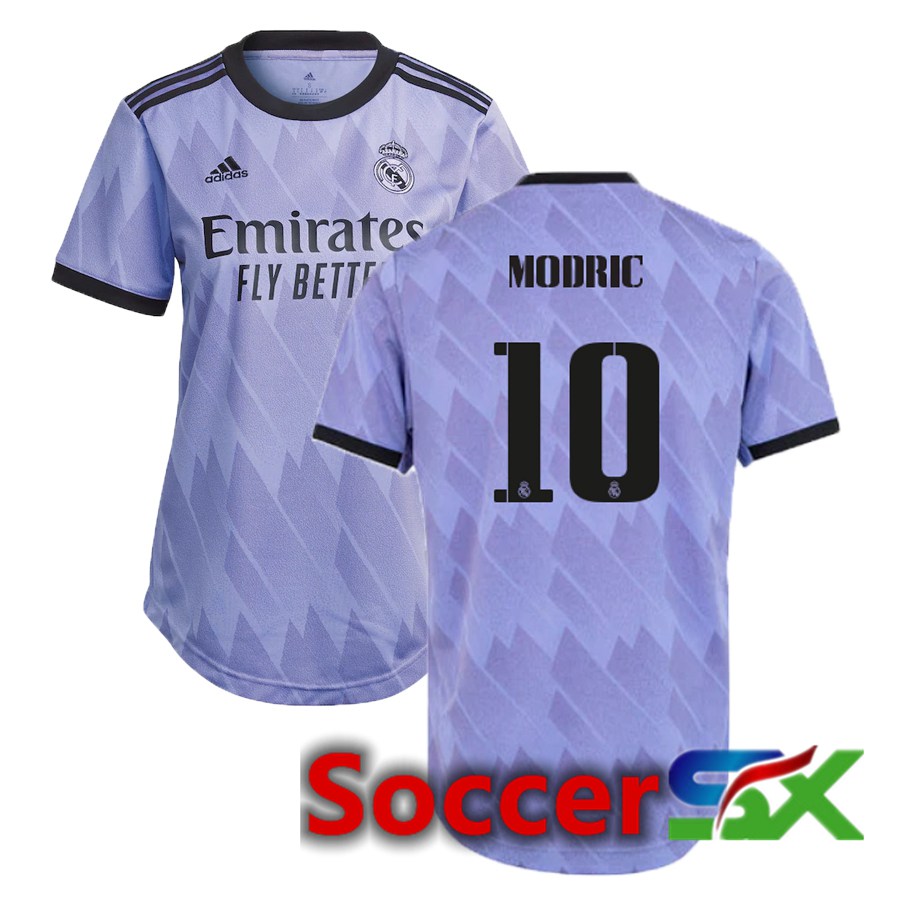 Real Madrid (Modric 10) Womens Away Jersey 2022/2023