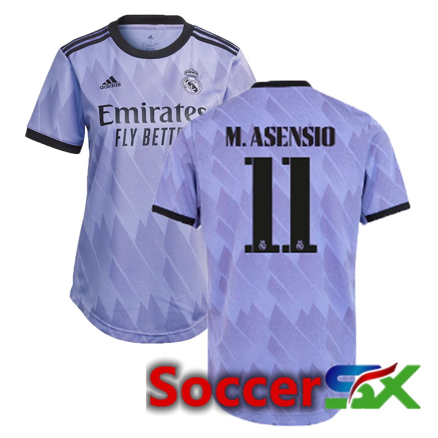 Real Madrid (M.Asensio 11) Womens Away Jersey 2022/2023