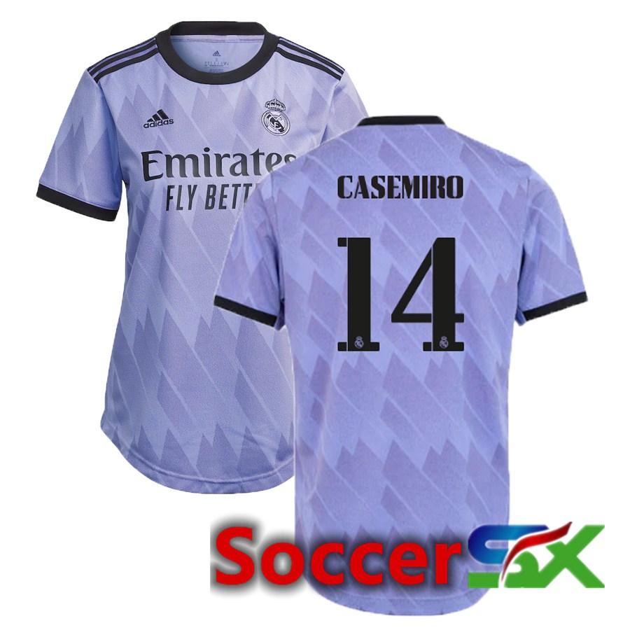Real Madrid (Casemiro 14) Womens Away Jersey 2022/2023