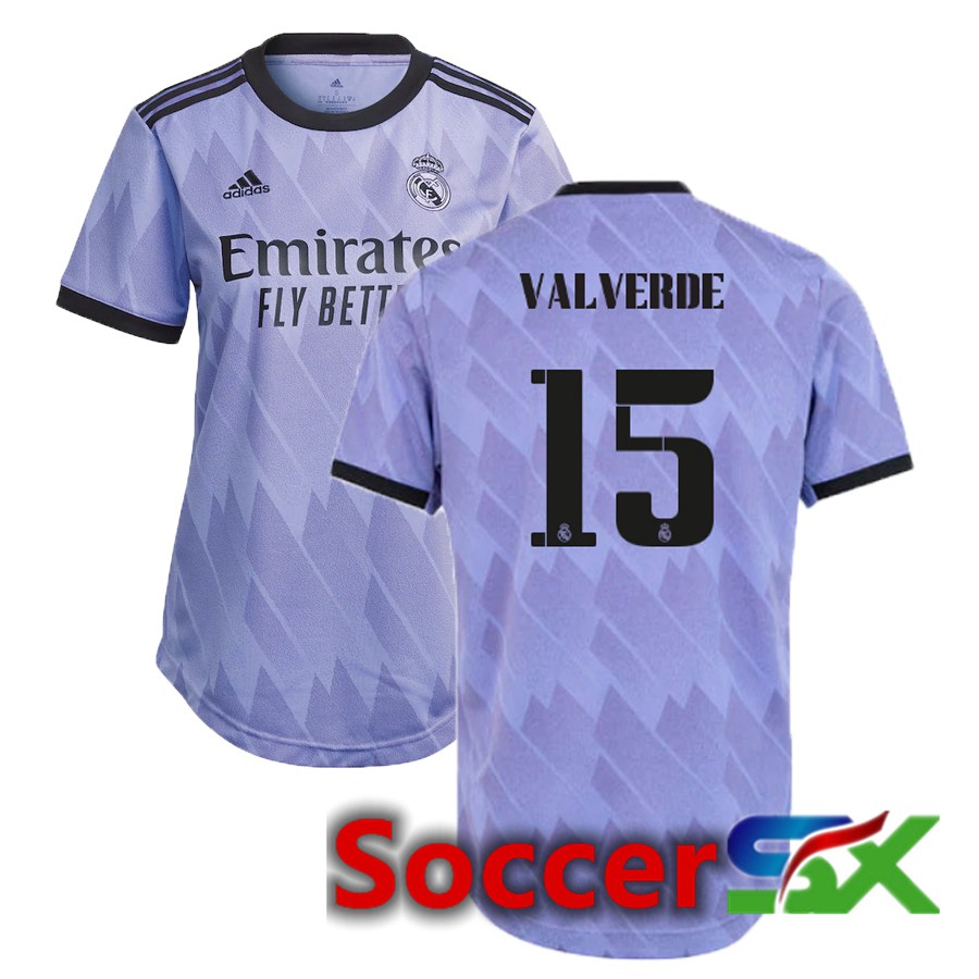 Real Madrid (ValGreen 15) Womens Away Jersey 2022/2023