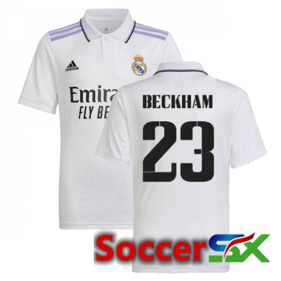 Real Madrid (Beckham 23) Home Jersey 2022/2023