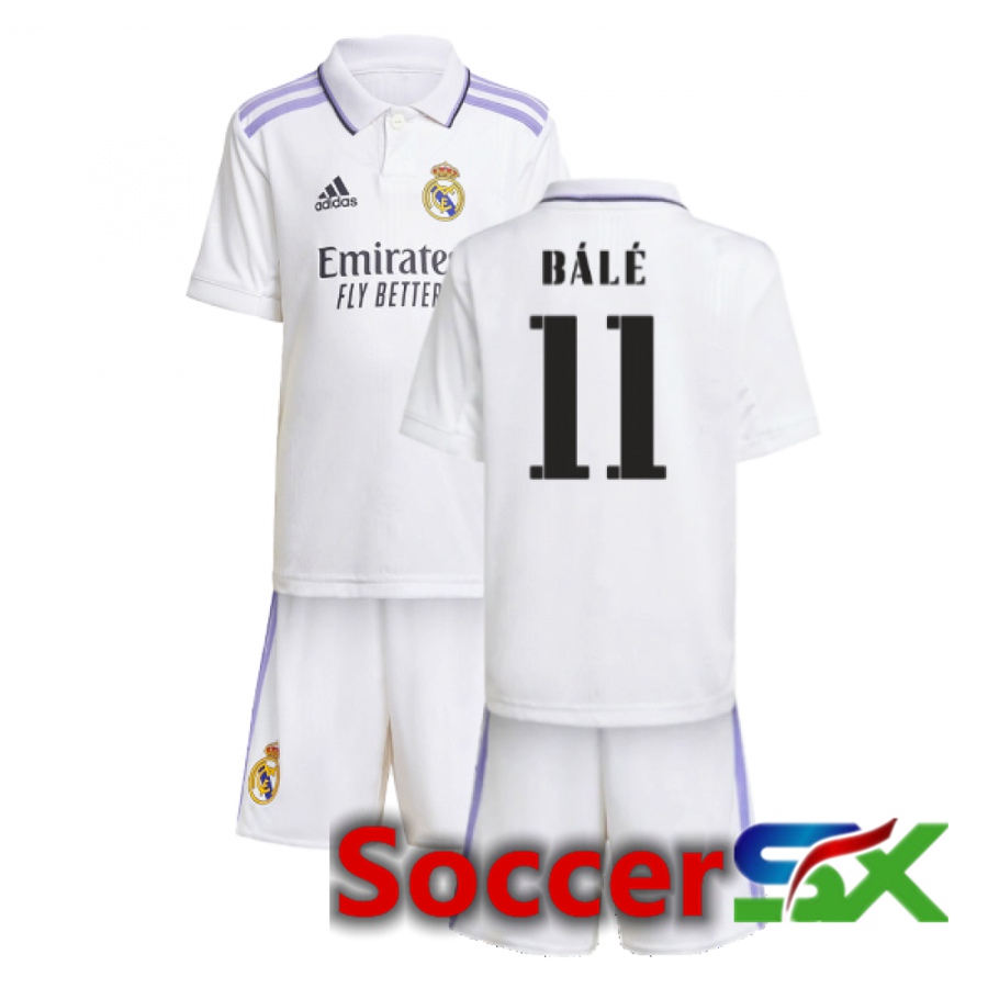 Real Madrid (Bale 11) Kids Home Jersey 2022/2023