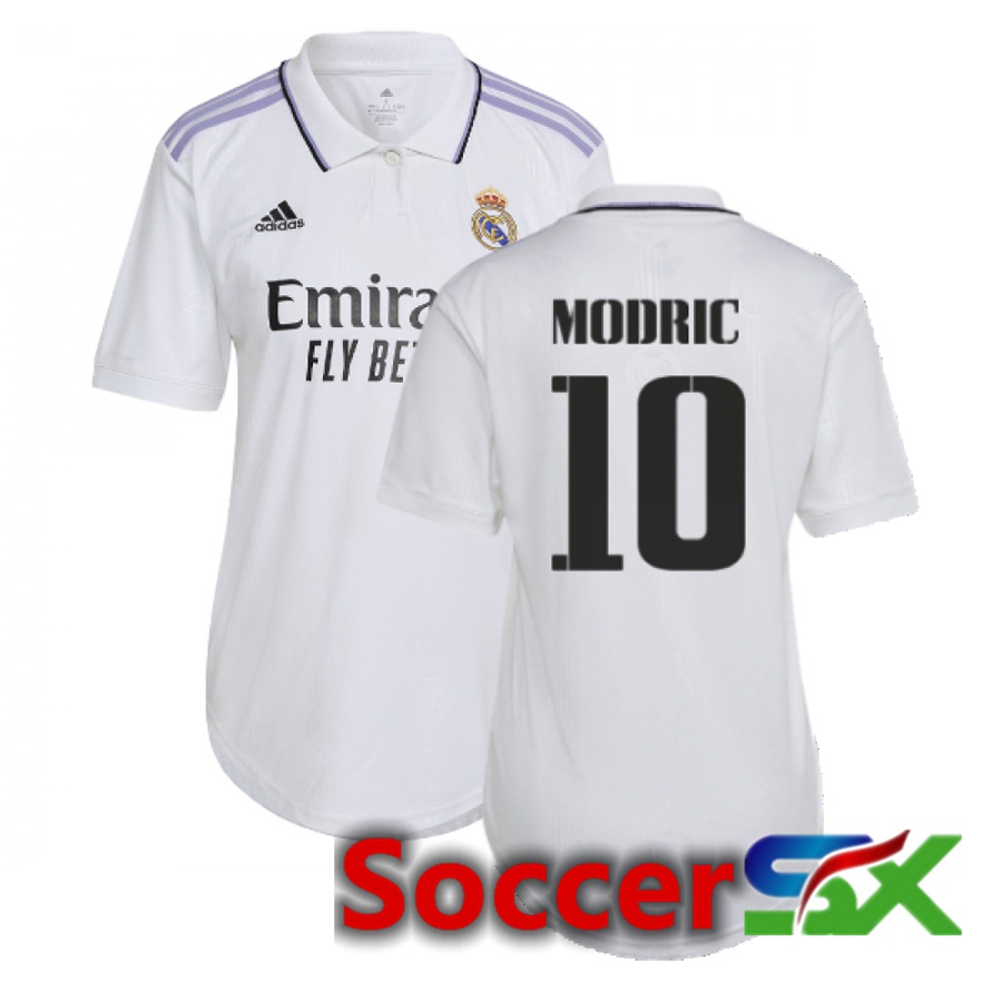 Real Madrid (Modric 10) Womens Home Jersey 2022/2023