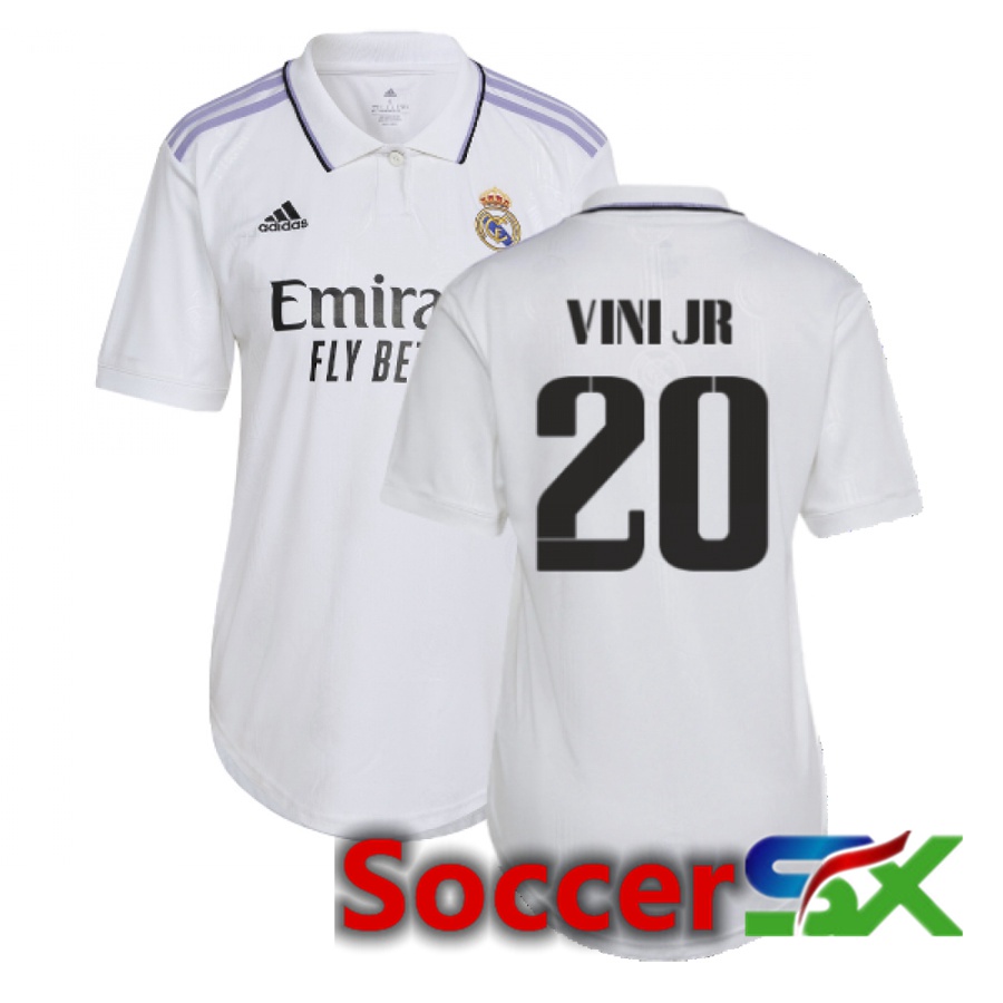 Real Madrid (Vini Jr 20) Womens Home Jersey 2022/2023