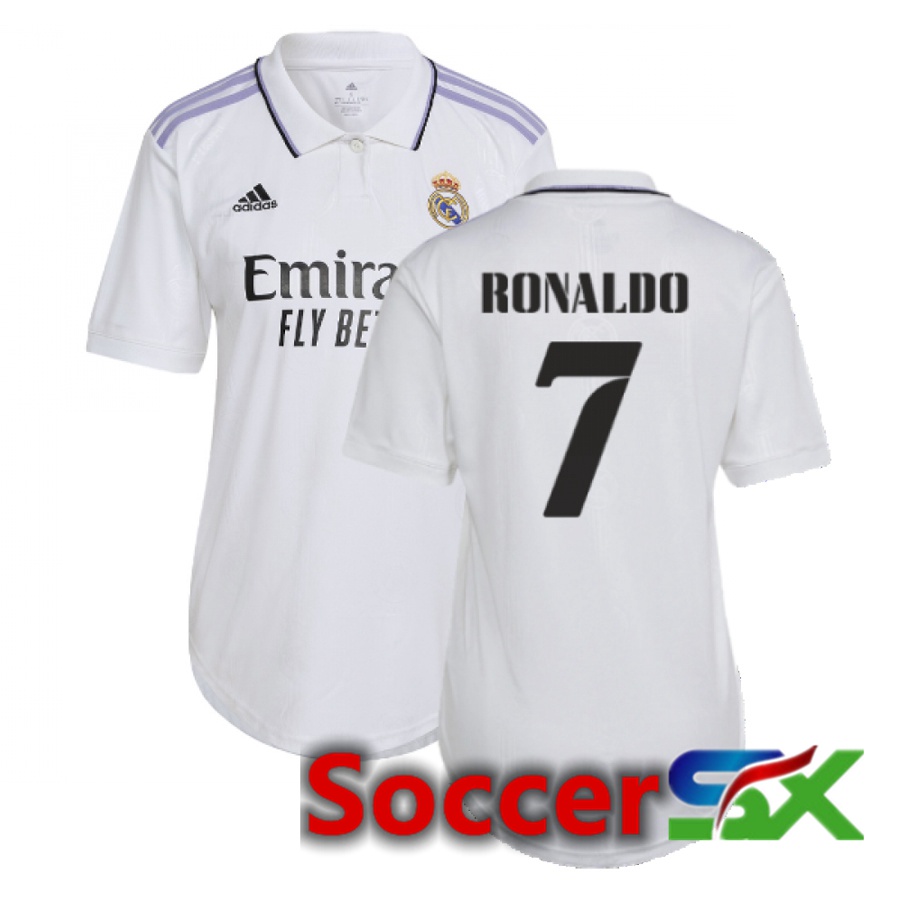 Real Madrid (Ronaldo 7) Womens Home Jersey 2022/2023