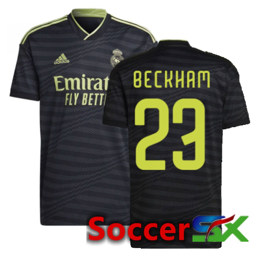 Real Madrid (Beckham 23) Third Jersey 2022/2023