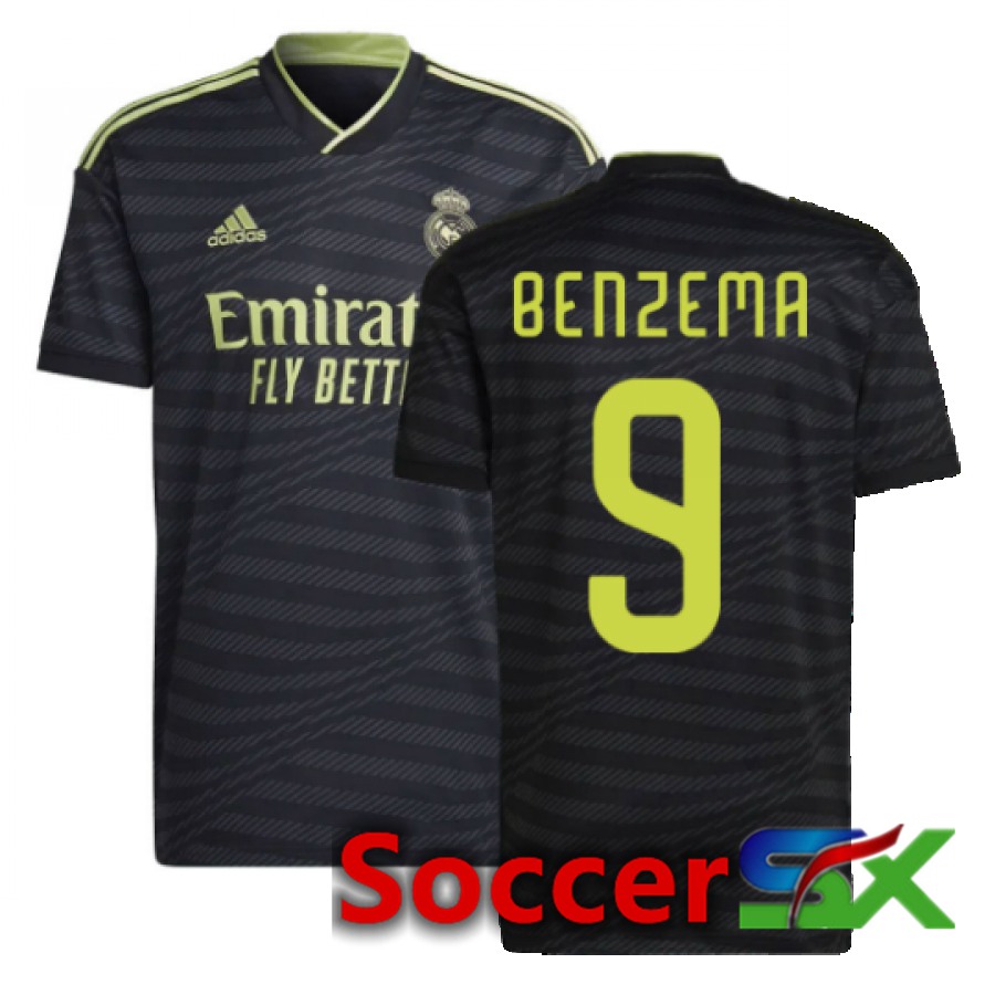 Real Madrid (Benzema 9) Third Jersey 2022/2023