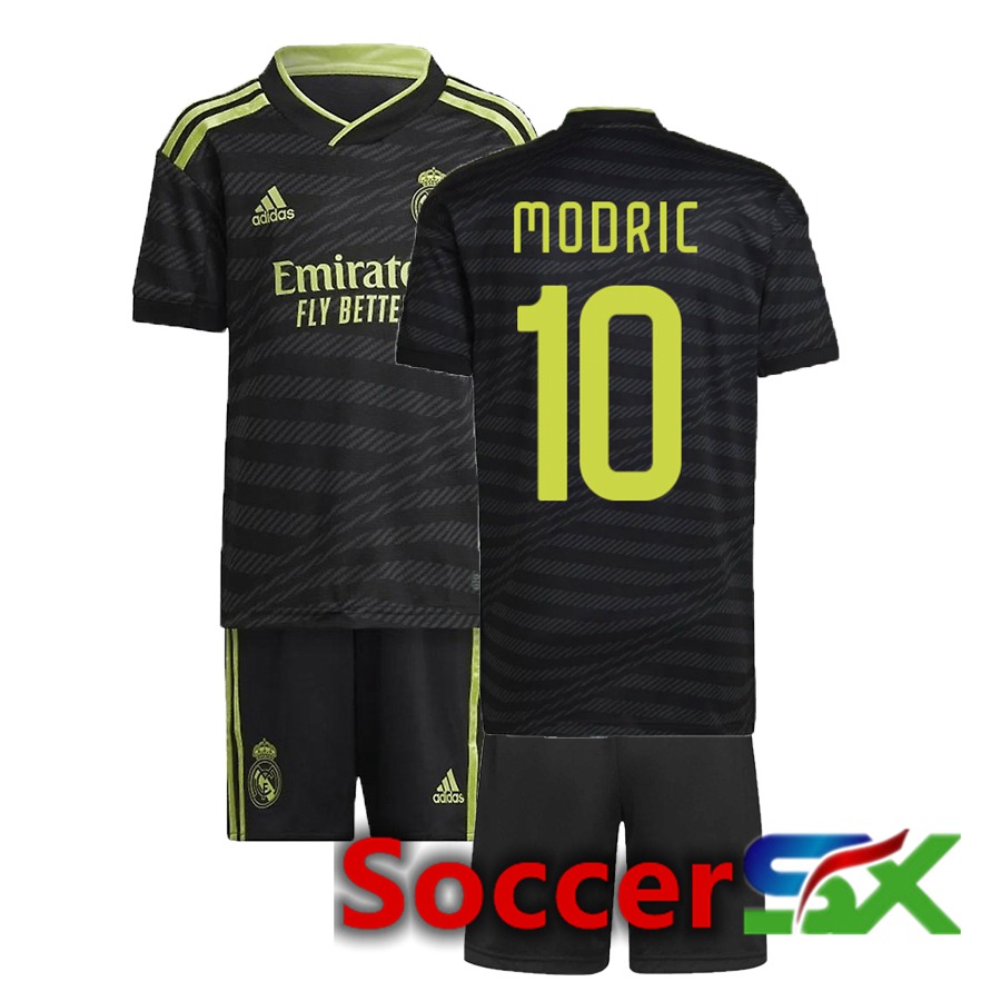 Real Madrid (Modric 10) Kids Third Jersey 2022/2023