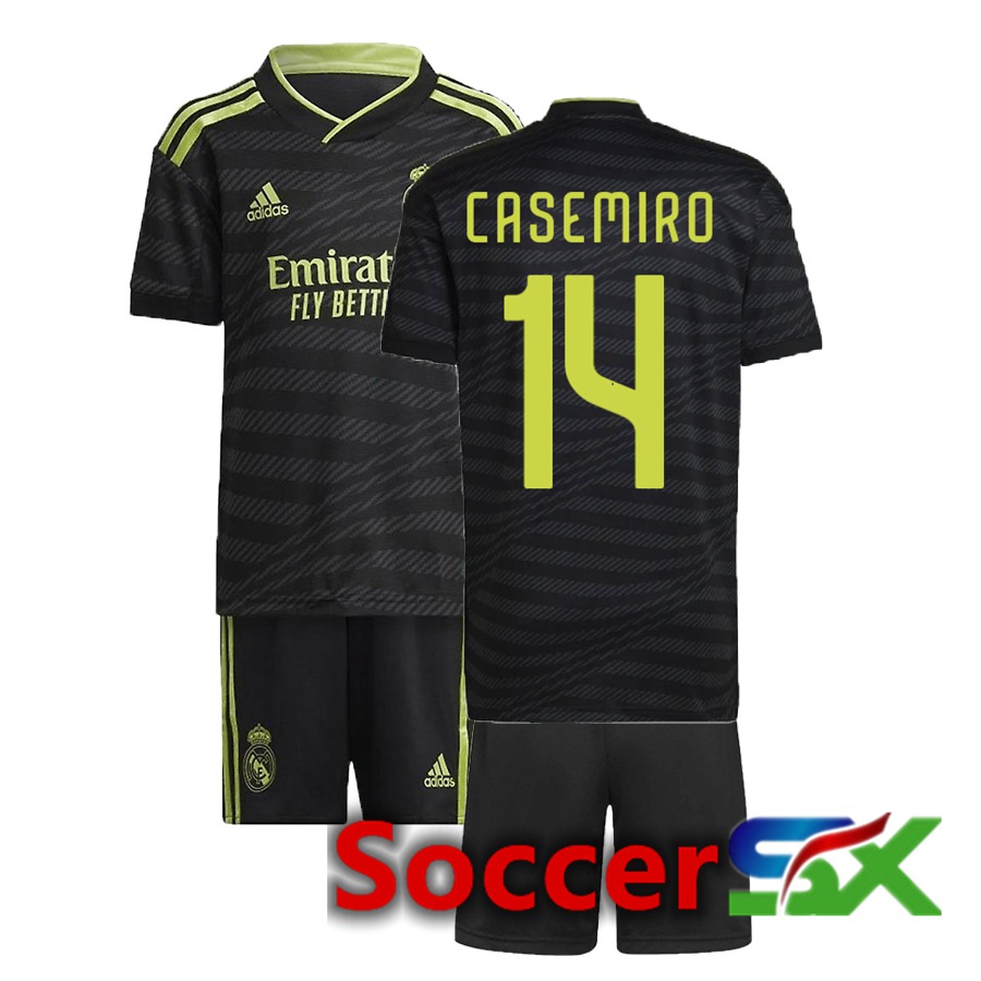 Real Madrid (Casemiro 14) Kids Third Jersey 2022/2023