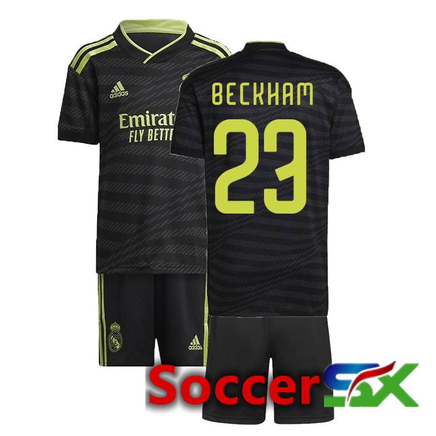 Real Madrid (Beckham 23) Kids Third Jersey 2022/2023