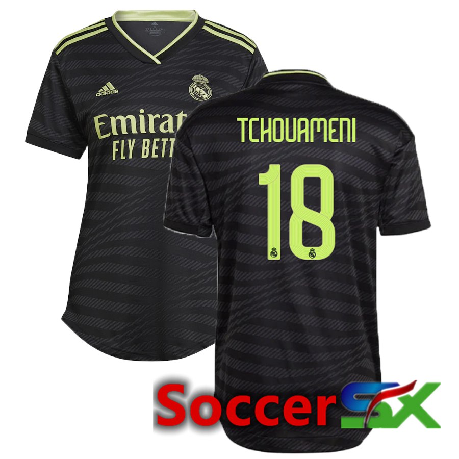 Real Madrid (Tchouameni 18) Womens Third Jersey 2022/2023