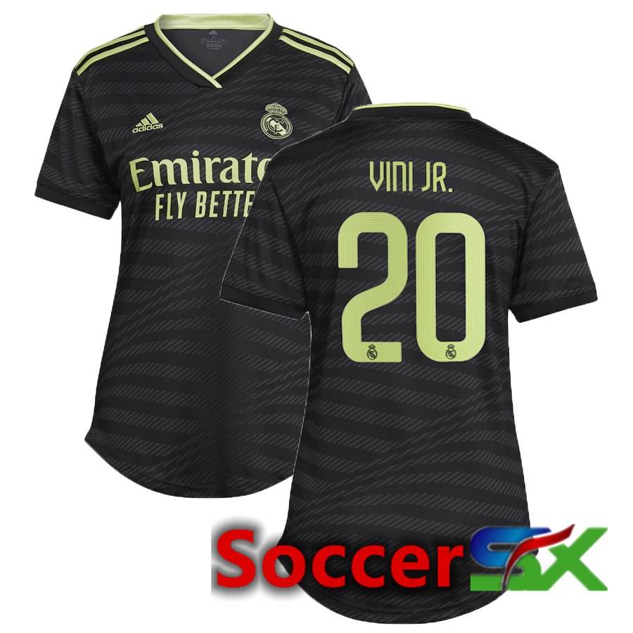 Real Madrid (Vini Jr 20) Womens Third Jersey 2022/2023