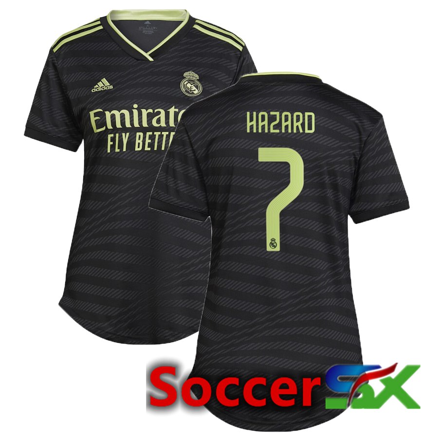 Real Madrid (Hazard 7) Womens Third Jersey 2022/2023