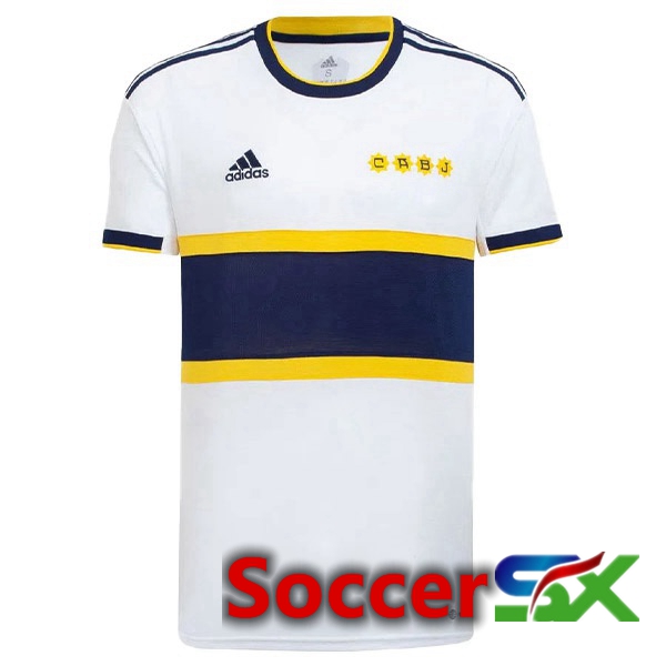 Boca Juniors Away Jersey White Blue 2022/2023