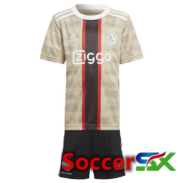 AFC Ajax Kids Third Jersey Brown 2022/2023