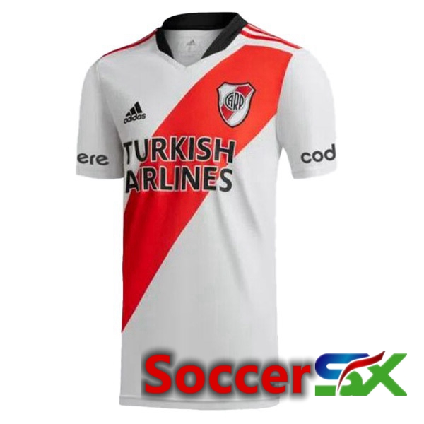 River Plate Home Jersey White Red 2022/2023