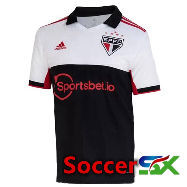 Sao Paulo FC Third Jersey White Black 2022/2023