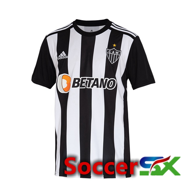 Atletico Mineiro Home Jersey Black White 2022 2023