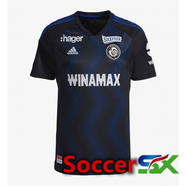 RC Strasbourg Alsace Third Jersey Black 2022/2023