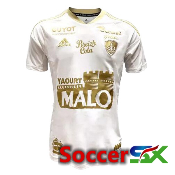 Stade Brestois Away Jersey White 2022/2023