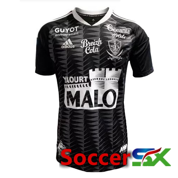 Stade Brestois Third Jersey Black 2022/2023