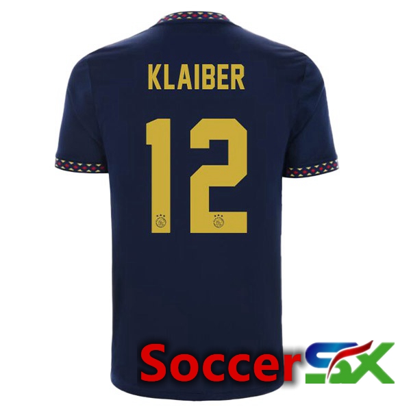 AFC Ajax (Klaiber 12) Away Jersey Black 2022/2023