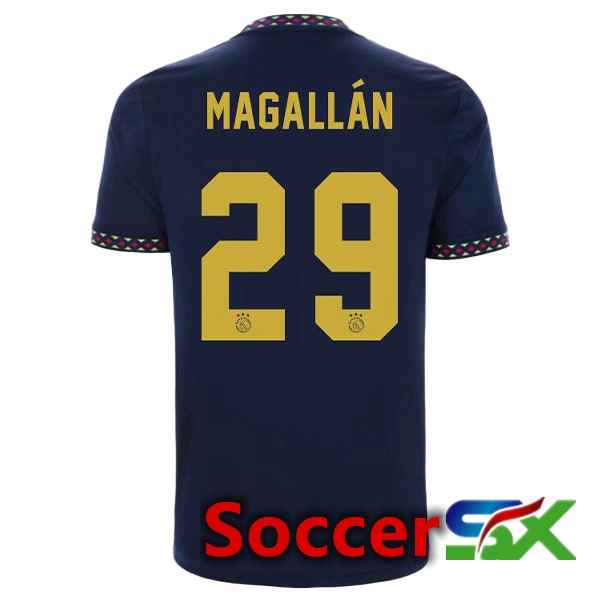AFC Ajax (Magallán 29) Away Jersey Black 2022/2023