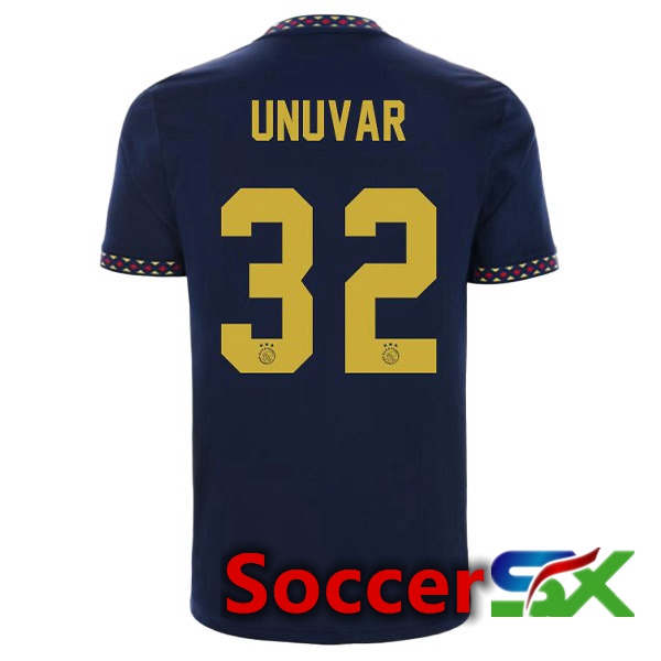 AFC Ajax (Unuvar 32) Away Jersey Black 2022/2023