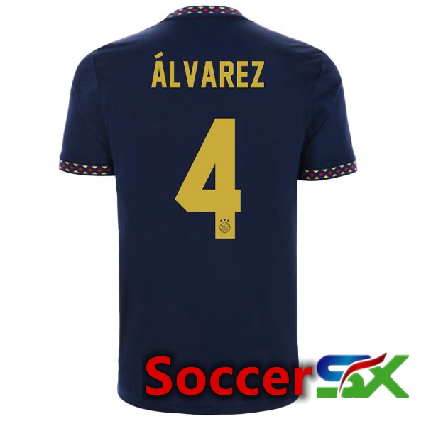 AFC Ajax (Álvarez 4) Away Jersey Black 2022/2023