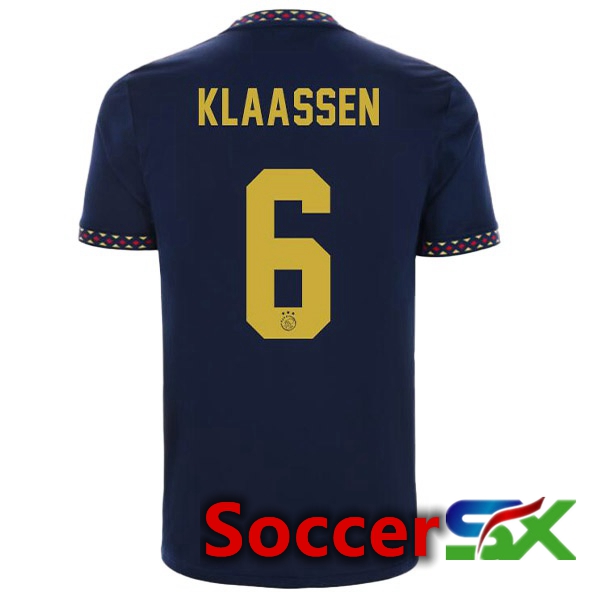 AFC Ajax (Klaassen 6) Away Jersey Black 2022/2023