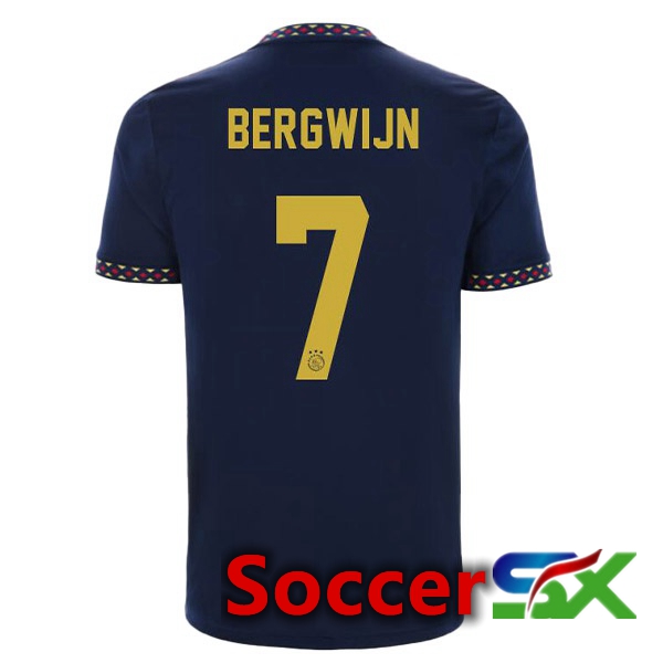 AFC Ajax (Bergwijn 7) Away Jersey Black 2022/2023
