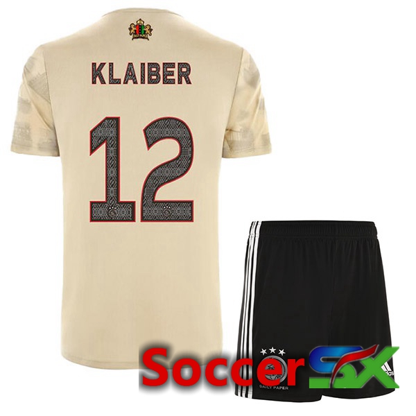 AFC Ajax (Klaiber 12) Kids Third Jersey Brown 2022/2023
