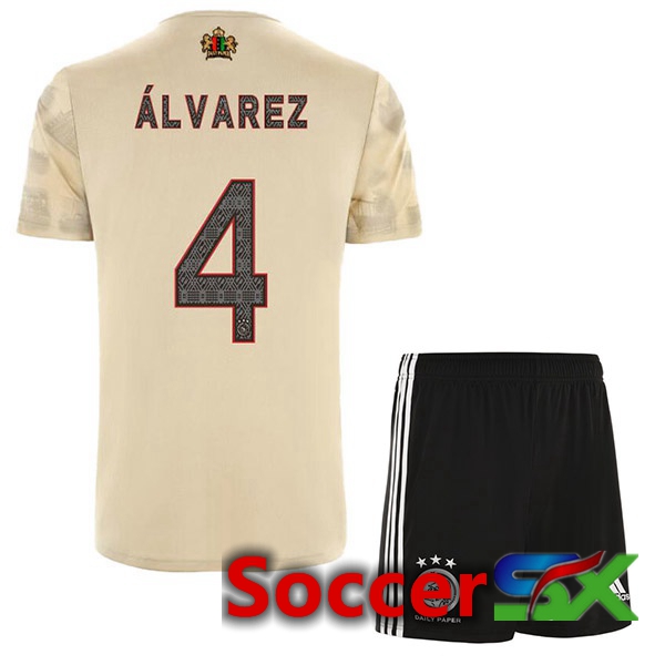 AFC Ajax (Álvarez 4) Kids Third Jersey Brown 2022/2023